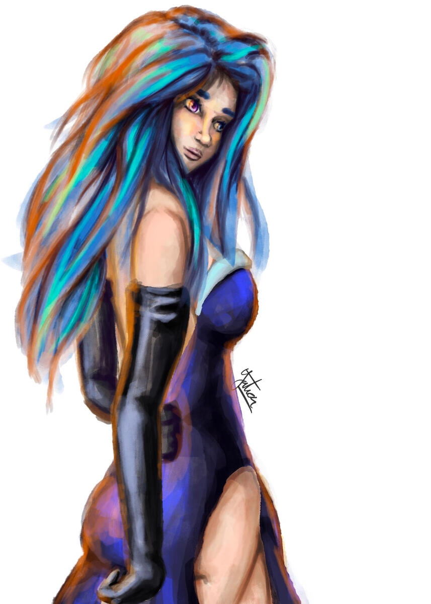 The sun rising on a new day